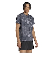 アディダス(adidas)ADI365 ランニング アニマル柄プリント アイコニック 半袖Tシャツ QD057-KG1341
