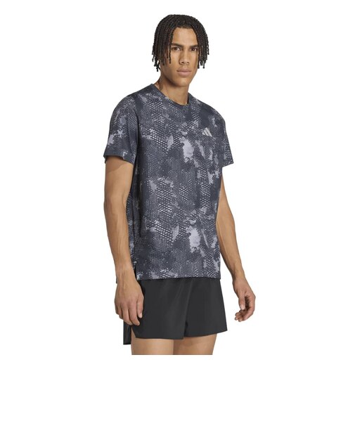 アディダス（adidas）ADI365 ランニング アニマル柄プリント アイコニック 半袖Tシャツ QD057-KG1341