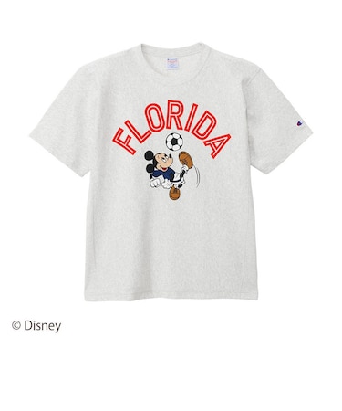 チャンピオン-ヘリテイジ（CHAMPION-HERITAGE）リバースウィーブ 9.4oz DISNEY 半袖Tシャツ C3-D356 810