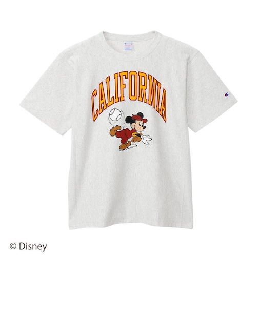 チャンピオン-ヘリテイジ（CHAMPION-HERITAGE）リバースウィーブ 9.4oz DISNEY 半袖Tシャツ C3-D357 810