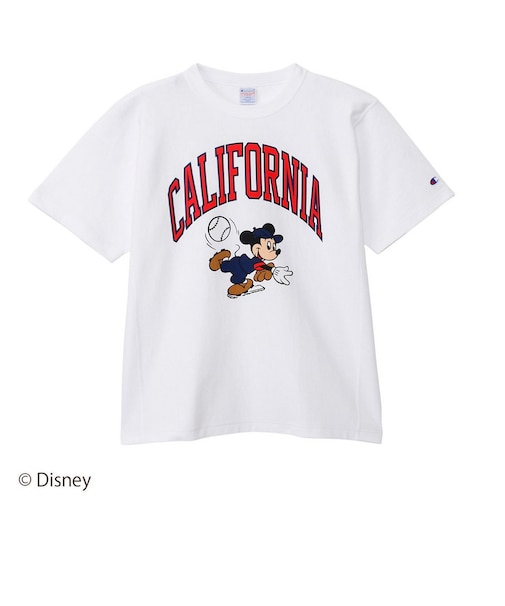 チャンピオン-ヘリテイジ（CHAMPION-HERITAGE）リバースウィーブ 9.4oz DISNEY 半袖Tシャツ C3-D357 010