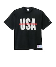 チャンピオン-ヘリテイジ(CHAMPION-HERITAGE)アクションスタイル リラックス グラフィックプリント 半袖Tシャツ C3-E303 090