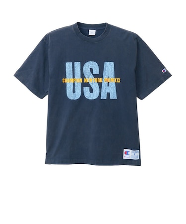 チャンピオン-ヘリテイジ（CHAMPION-HERITAGE）アクションスタイル リラックス グラフィックプリント 半袖Tシャツ C3-E303 370