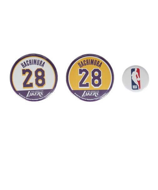 エヌビーエー（NBA）缶バッジ 28八村 NBA53309