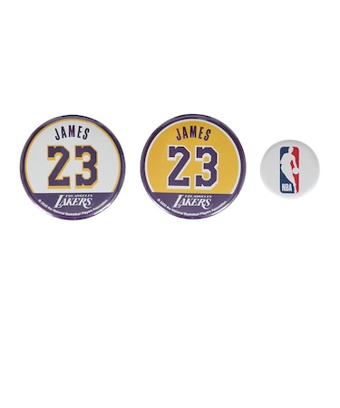 エヌビーエー（NBA）缶バッジ 23レブロン NBA34567