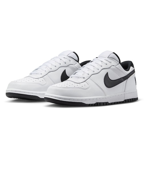 ナイキ（NIKE）スニーカー スポーツシューズ ビッグ LOW ホワイト ブラック 355152-109 カジュアル スポーツ シューズ