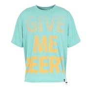 ゴースローキャラバン（GOSLOWCARAVAN）Drymix GIVE ME BEER ビッグ 半袖Tシャツ 365603 MNT