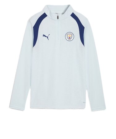 プーマ(PUMA)ジュニア サッカーウェア マンチェスターシティ FC トレーニング 1/4 ジップ トップ 78622220