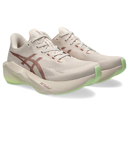 アシックス(ASICS)ランニングシューズ ジョギングシューズ ノヴァブラスト 6 ワイド ベージュ 1011C242.700 スポーツ シューズ