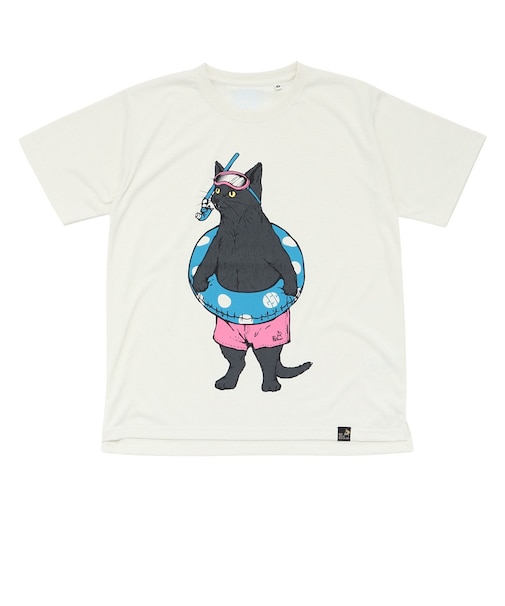 ゴースローキャラバン（GOSLOWCARAVAN）Drymix 海猫 半袖Tシャツ 365601 IVY