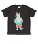 ゴースローキャラバン（GOSLOWCARAVAN）Drymix 海猫 半袖Tシャツ 365601 BLK