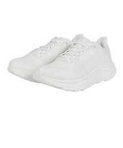 ホカ（HOKA）ランニングシューズ ジョギングシューズ クリフトン 11 ワイド ホワイト 1177539-WWH スポーツ シューズ トレーニング