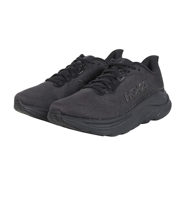 ホカ(HOKA)ランニングシューズ ジョギングシューズ クリフトン 11 ワイド ブラック 1177539-BBLC スポーツ シューズ トレーニング