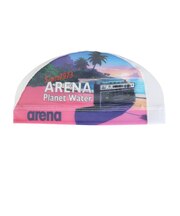 アリーナ（ARENA）スイミングキャップ 水泳 メッシュキャップ 青×白 M-Lサイズ AS6FSC53U BLWH メッシュ スイムキャップ