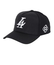 帽子 Paradise LA Multi Panel Black メッシュキャップ