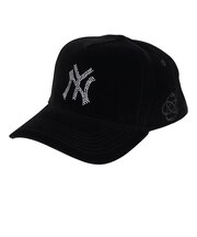 帽子 NY Velour Black キャップ