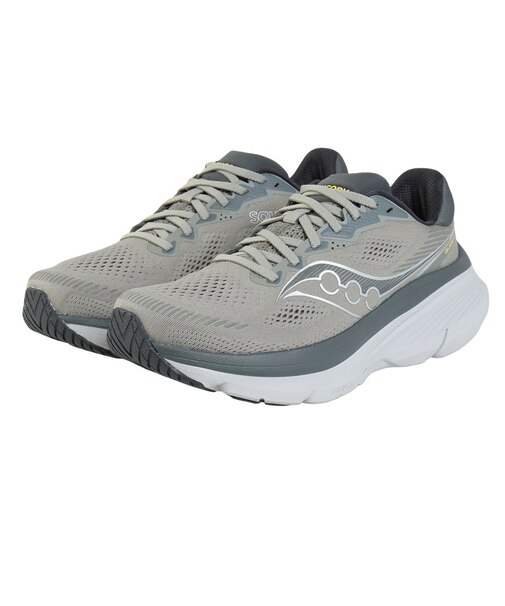 サッカニー(SAUCONY)ランニングシューズ ジョギングシューズ ガイド 19 グレー S101408-1005 DEBONAIR/EBONY スポーツ シ…