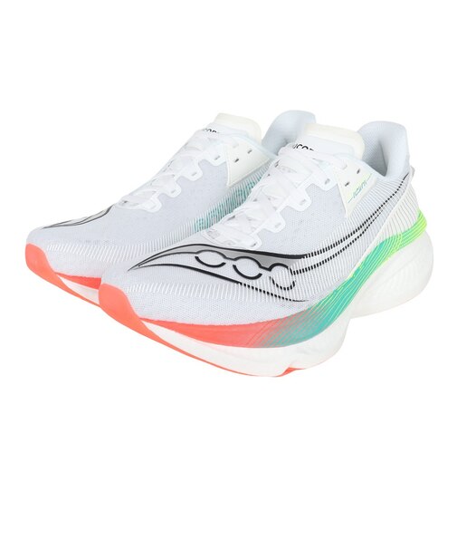 サッカニー（SAUCONY）ランニングシューズ トレーニングシューズ 部活 エンドルフィンアズーラ ホワイト S101329-1041 WHT/MULTI ス…