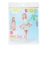 インテックス（INTEX）浮き輪 LIVELY PRINT SWIM RINGS 59241 NP26