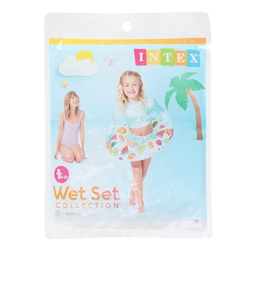 インテックス（INTEX）浮き輪 LIVELY PRINT SWIM RINGS 59241 NP26