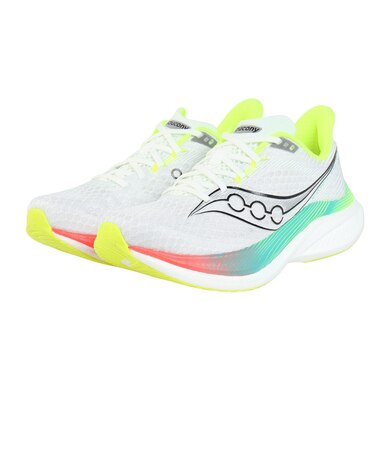 サッカニー(SAUCONY)ランニングシューズ トレーニングシューズ 部活 エンドルフィン スピード 5 ホワイト S101368-1002 WHT/MULT…