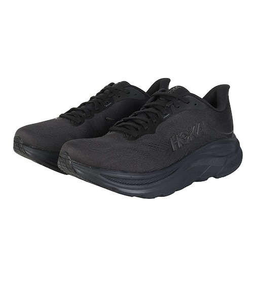 ホカ(HOKA)ランニングシューズ ジョギングシューズ クリフトン 11 ワイド ブラック 1177538-BBLC スポーツ シューズ トレーニング
