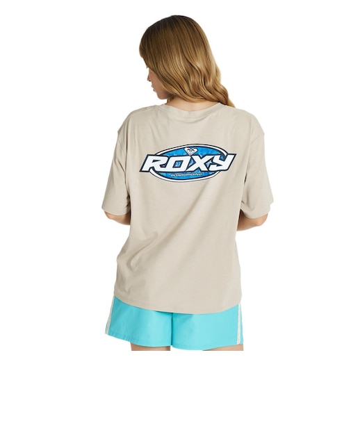 ロキシー（ROXY）半袖 SURF SOUL ラッシュTシャツ 26SU RLY262018 BEG