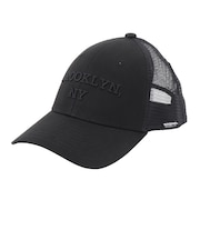 ヤックパック(YAK PAK)帽子 BROOKLYNロゴメッシュキャップ YAK-FGL-26S002 BLK