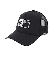 ヤックパック（YAK PAK）帽子 スクエアロゴメッシュキャップ YAK-FGL-26S003 BLK