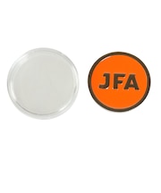 日本サッカー協会（JFA）サッカー レフェリートスコイン オレンジ JO-476