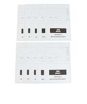 日本サッカー協会（JFA）サッカー マッチレコードシート 10枚入り JO-484