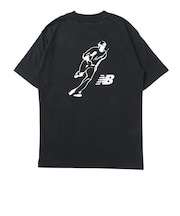ニューバランス（new balance）大谷翔平オールウェイズオンロゴ半袖Tシャツ MT6224FCBK