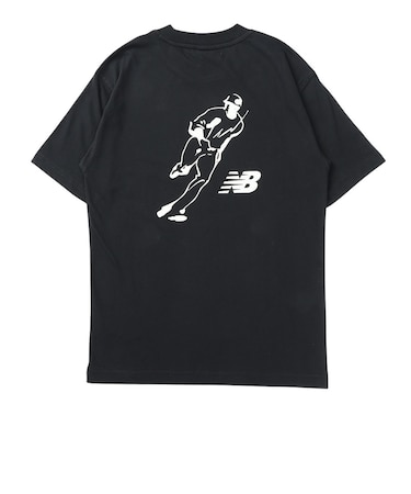 ニューバランス（new balance）大谷翔平オールウェイズオンロゴ半袖Tシャツ MT6224FCBK