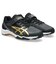 アシックス（ASICS）ジュニアスポーツシューズ ベルクロ ベルト付き スニーカー レーザービーム SL MG ブラック ゴールド 1154A232.001 …