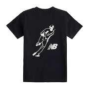 ニューバランス（new balance）大谷翔平キッズオールウェイズオンロゴ半袖Tシャツ YT62N1TWBK