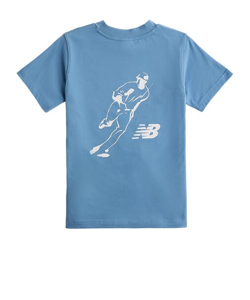 ニューバランス（new balance）大谷翔平キッズオールウェイズオンロゴ半袖Tシャツ YT62N1TWHEB