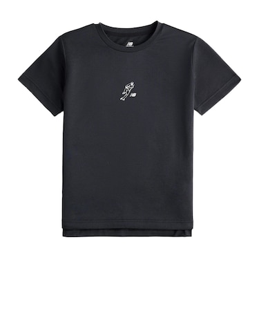 ニューバランス（new balance）大谷翔平キッズトレーニング半袖Tシャツ YT62C77EBK