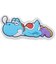 クロックス（crocs）ジビッツチャーム あおヨッシー フル ボディ 10017955