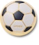 クロックス（crocs）ジビッツチャーム エナメル サッカー ボール 10019024
