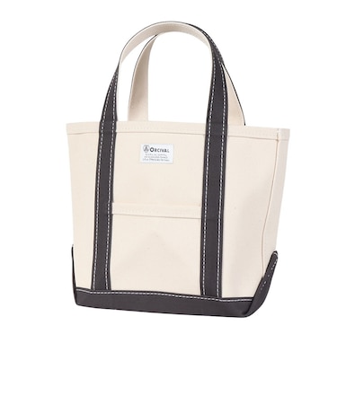 トートバッグスモール OR-H0285 KWC ECRUxCHARCOAL