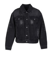 Multiple Cross Leather Patch デニムジャケット 2611-08111-00100
