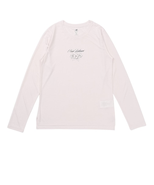ニューバランス（new balance）フローラル ポリロングスリーブ 長袖Tシャツ WT6244XAAAA