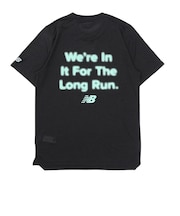 ニューバランス(new balance)RC Essential グラフィックショートスリーブ 半袖Tシャツ MT62Z9ZRBK