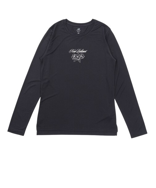 ニューバランス（new balance）フローラル ポリロングスリーブ 長袖Tシャツ WT6244XADNT