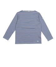 Cotton Lourd Basque ボートネック ボーダー長袖Tシャツ B211 BROWNINGxELATUM