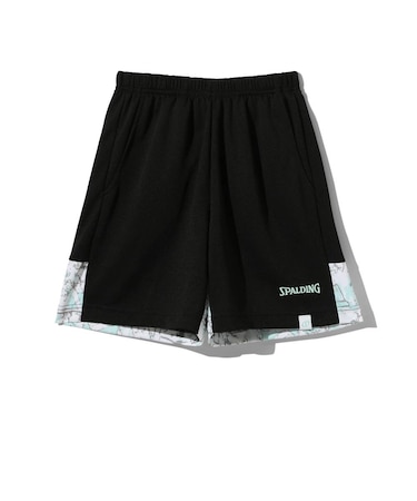 スポルディング（SPALDING）バスケットボールウェア ジュニア プラクティスパンツ グラフィティ ヘム SJP26144BK