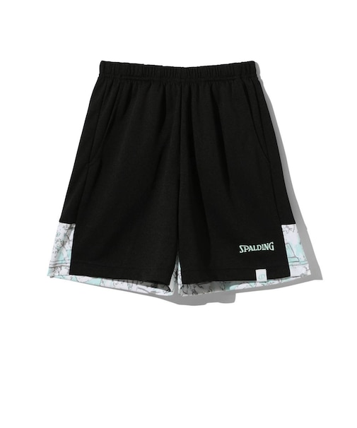 スポルディング（SPALDING）バスケットボールウェア ジュニア プラクティスパンツ グラフィティ ヘム SJP26144BK