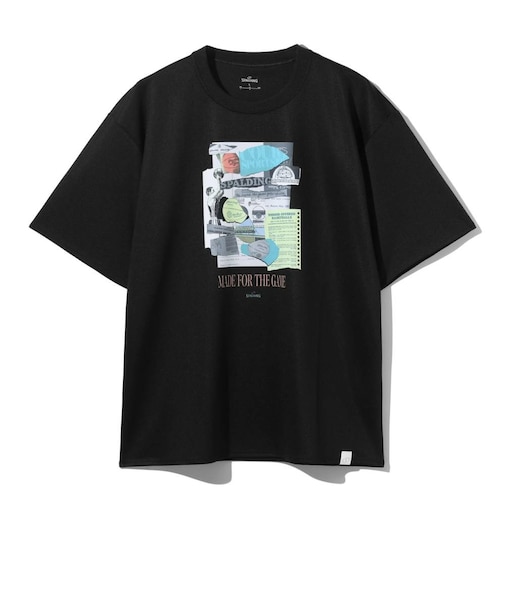 スポルディング（SPALDING）バスケットボールウェア Tシャツ ヘリテージ SMT26101BK
