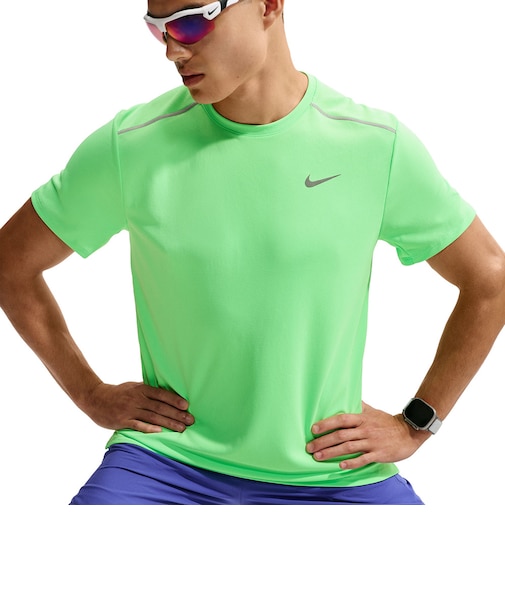 ナイキ（NIKE）マイラー ドライフィット UV プロテクション 半袖ランニングトップ IF2083-336