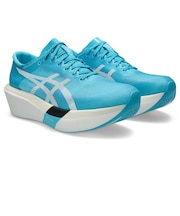 アシックス（ASICS）ランニングシューズ マラソン トレーニングシューズ メタスピード スカイ トウキョウ ライトブルー 1013A162.400 スポーツ…